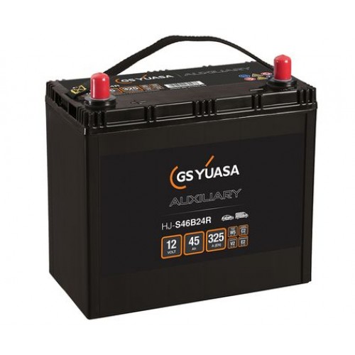 Аккумулятор Yuasa 12V 45Ah Auxiliary AGM Battery Japan HJ-S46B24R HJ-S46B24R