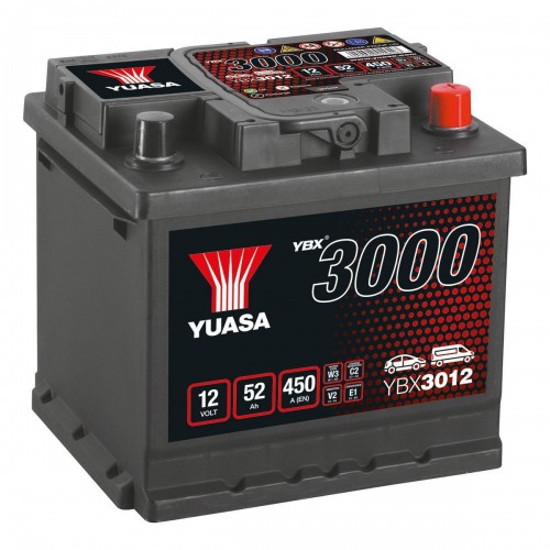 Аккумулятор Yuasa 12V 52Ah SMF Battery YBX3012 YBX3012