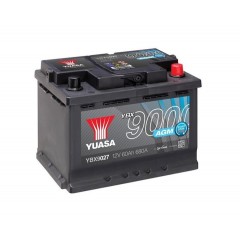 Аккумулятор Yuasa 12V 60Ah AGM Start Stop Plus Battery YBX9027
