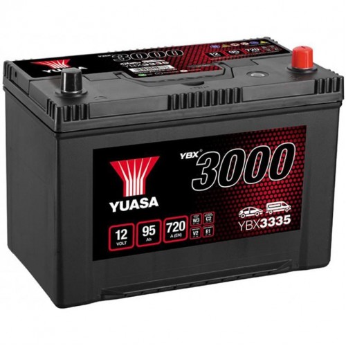 Аккумулятор Yuasa 12V 95Ah SMF Battery Japan YBX3335 YBX3335
