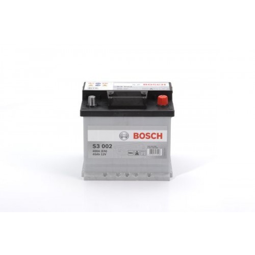 Акумулятор BOSCH S3 12В/45Аг/400А/11,57кг ( 0 092 S30 020) 0 092 S30 020