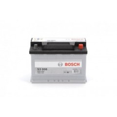 Акумулятор BOSCH S3 12В/70Аг/640А/16,449кг ( 0 092 S30 080)