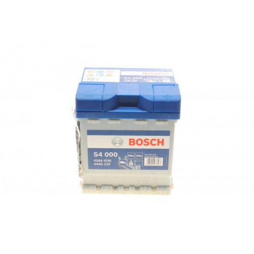 Акумулятор BOSCH S4 12В/44Аг/420А/10,64кг ( 0 092 S40 001) 0 092 S40 001