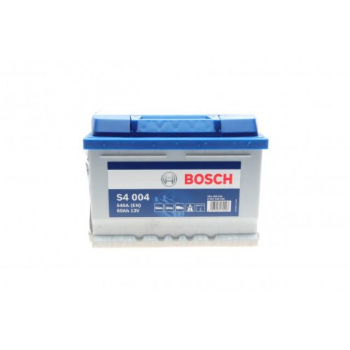 Акумулятор BOSCH S4 12В/60Аг/540А/13,59кг ( 0 092 S40 040) 0 092 S40 040