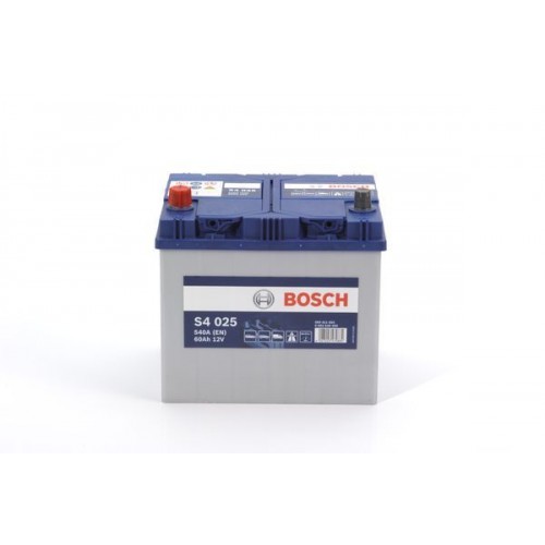 Акумулятор BOSCH S4 12В/60Аг/540А/14,11кг ( 0 092 S40 250) 0 092 S40 250
