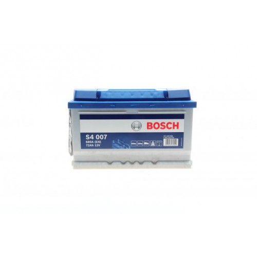 Акумулятор BOSCH S4 12В/72Аг/680А/16,7кг ( 0 092 S40 070) 0 092 S40 070