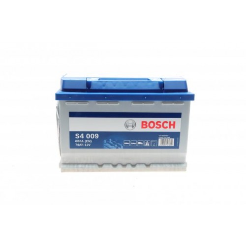 Акумулятор BOSCH S4 12В/74Аг/680А/17,02кг ( 0 092 S40 090) 0 092 S40 090