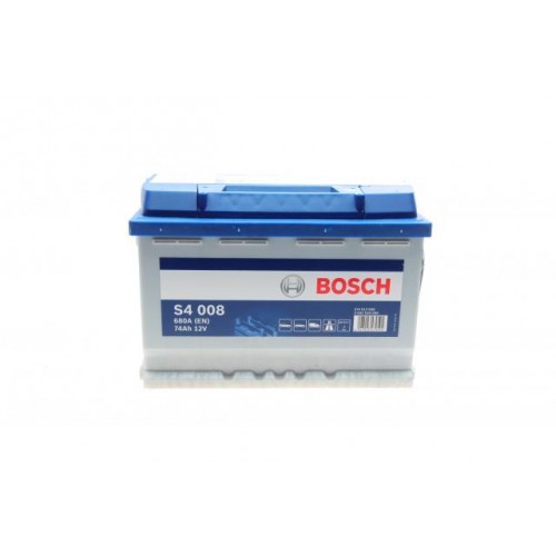 Акумулятор BOSCH S4 12В/74Аг/680А/17,54кг ( 0 092 S40 080) 0 092 S40 080