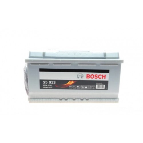 Акумулятор BOSCH S5 12В/100Аг/830А/21,71кг ( 0 092 S50 130) 0 092 S50 130