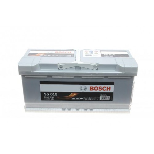 Акумулятор BOSCH S5 12В/110Аг/920А/25кг ( 0 092 S50 150) 0 092 S50 150