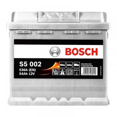 Акумулятор BOSCH S5 12В/54Аг/530А/12,7кг ( 0 092 S50 020)