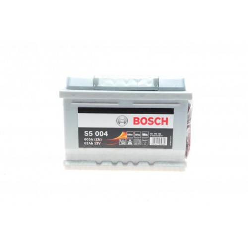 Акумулятор BOSCH S5 12В/61Аг/600А/13,99кг ( 0 092 S50 040) 0 092 S50 040