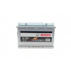 Акумулятор BOSCH S5 12В/77Аг/780А/17,54кг ( 0 092 S50 080)