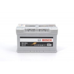 Акумулятор BOSCH S5 12В/85Аг/800А/19,36кг ( 0 092 S50 110)