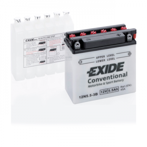 Акумулятор EXIDE 12N5.5-3B 12N5,5-3B