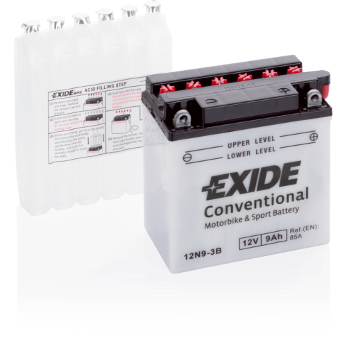 Акумулятор EXIDE 12N9-3B 12N9-3B