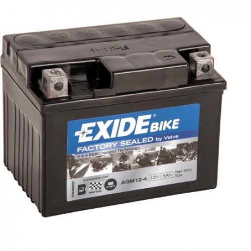 Акумулятор EXIDE AGM12-4 AGM12-4