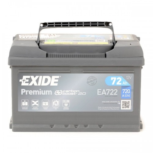 Акумулятор EXIDE EA722 EA722