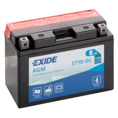 Акумулятор EXIDE ET9B-BS 