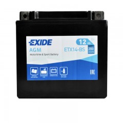Акумулятор EXIDE ETX14-BS