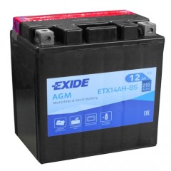 Акумулятор EXIDE ETX14AH-BS