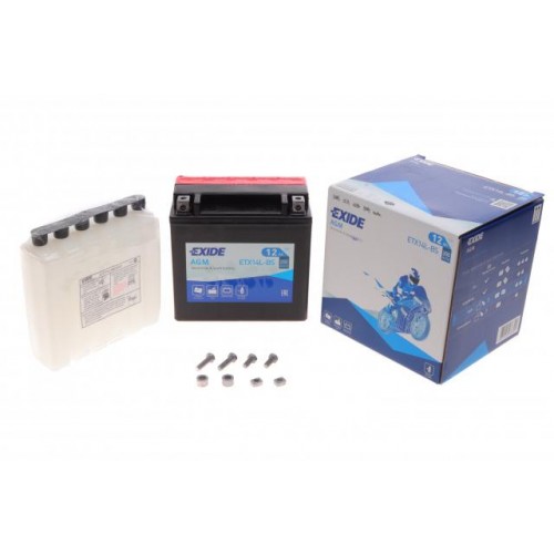 Акумулятор EXIDE ETX14L-BS ETX14L-BS