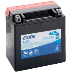 Акумулятор EXIDE ETX16-BS