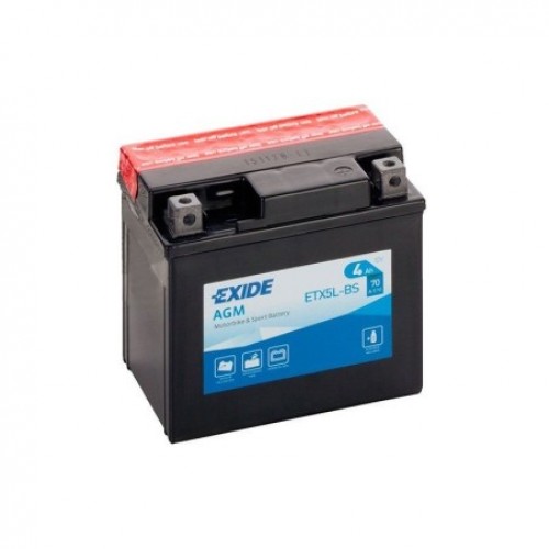 Акумулятор EXIDE ETX5L-BS ETX5L-BS