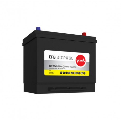 Аккумулятор 65 Ah/12V Vesna EFB Japan Euro 312 260 312 260