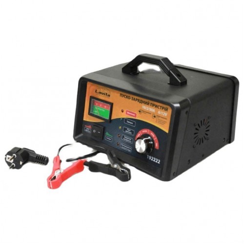 Зарядно-пусковий пристрій LAVITA 6/12В струм заряду 2-10A, пусковий- 55А LA 192222