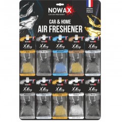 NOWAX Автомобільний ароматизатор повітря X Bag DELUXE, дисплей