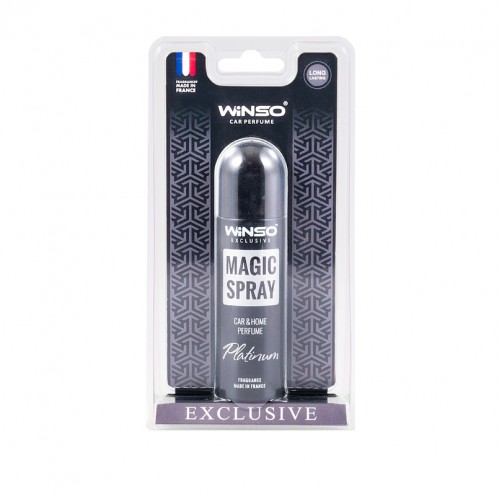 Освіжувач повітря в блістерній упаковці Winso Magic Spray Exclusive 30 мл. - Silver 534092
