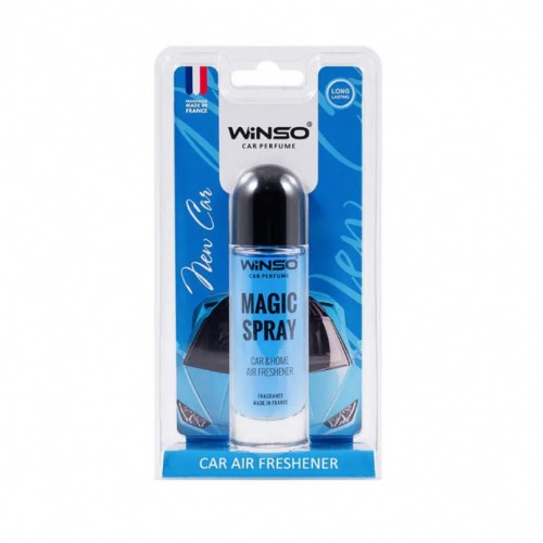 Освіжувач повітря в блістерній упаковці WINSO Magic Spray 30 мл. - New Car 532530