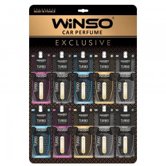 Освіжувач повітря Turbo Exclusive MIX з капсулою, дисплей