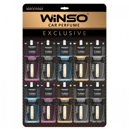 Освіжувач повітря з капсулою Turbo Exclusive дисплей MIX 500046