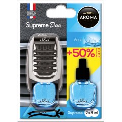 Ароматизатор Aroma Car Supereme DUO Slim 8ml - AQUA (артикул: 12345)