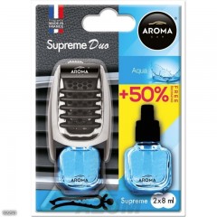 Ароматизатор Aroma Car Supereme DUO Slim 8ml - AQUA (артикул: 12345)
