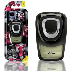 Ароматизатор Aroma Car Supreme DUO Slim 8 мл - ЧОРНИЙ