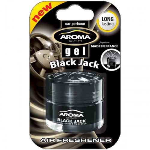 AROMA Ароматизатор Car Gel 50ml - BLACK JACK банка стекло 702/63172