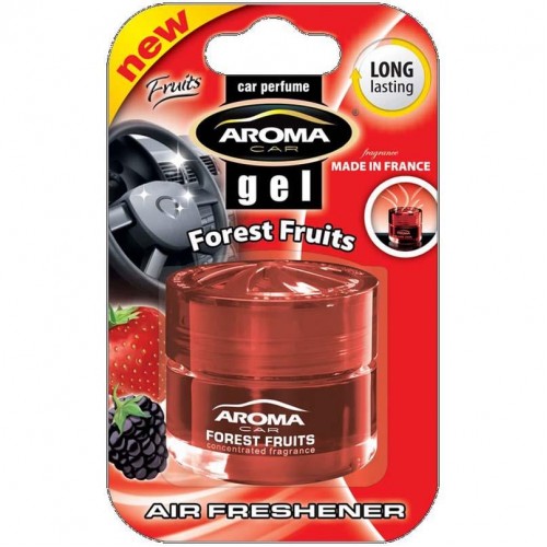 AROMA Ароматизатор Car Gel 50ml - FOREST FRUIT банка стекло 711/92027