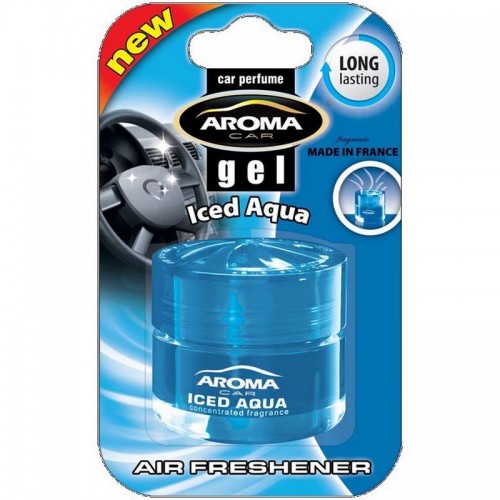 AROMA Ароматизатор Car Gel 50ml - ICED банка стекло 701/63171