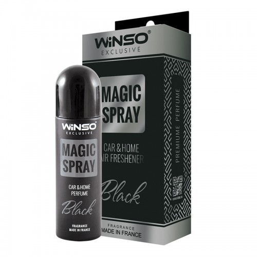 Освіжувач повітря в блістерній упаковці Winso Magic Spray Exclusive 30 мл. - Black 534032