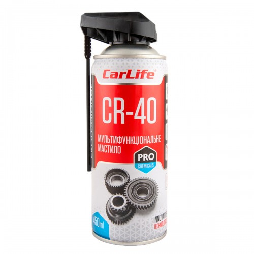 CARLIFE Мультифункціональне мастило MULTIFUNCTIONAL LUBRICANT CR-40 Professional , 450ml CF453 CF453