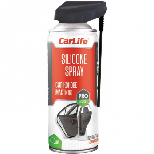 CARLIFE Силіконове мастило CARLIFE SILICONE SPRAY Professional 450ml CF455 CF455