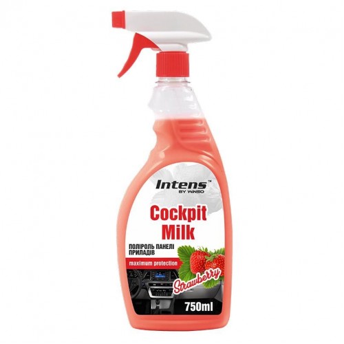 COCKPIT MILK strawberry Поліроль - молочко для панелі приладів 750 мл 875014 875014