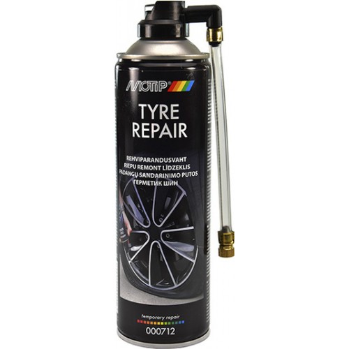 Герметик для усунення проколів шин MOTIP Tyre Repair 500 мл (000712BS) MT0004
