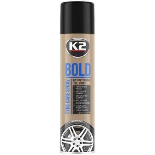 Засіб для очищення та блиску гуми Bold (600ml) 0.6л. K1561