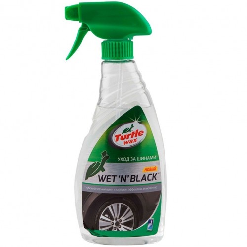 Поліроль для шин TURTLE WAX Wet-n-Black 500 мл (53943) 040020
