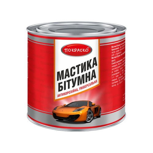 Мастика бітумна універсальна антикорозійна Покраско 2,1 кг 131201