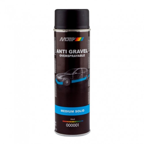 Антигравій MOTIP Anti Gravel чорний аерозоль 500 мл (000001) MT0112